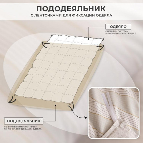 Постельное бельё L617 Viva-Home Textile сатин де люкс