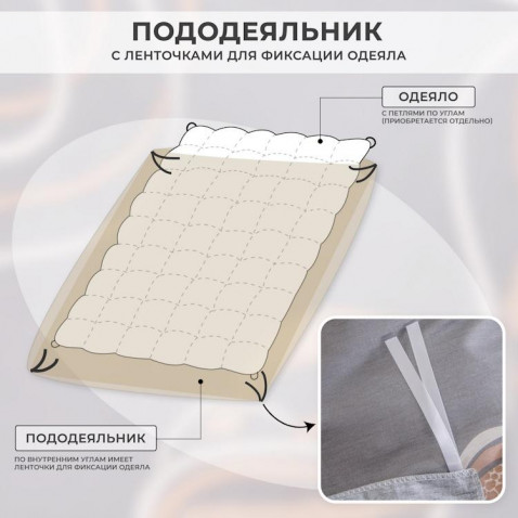 Постельное бельё L626 Viva-Home Textile сатин де люкс