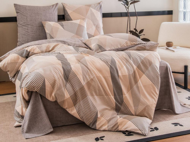 Комплект постельного белье A 373 Viva-Home Textile сатин-люкс