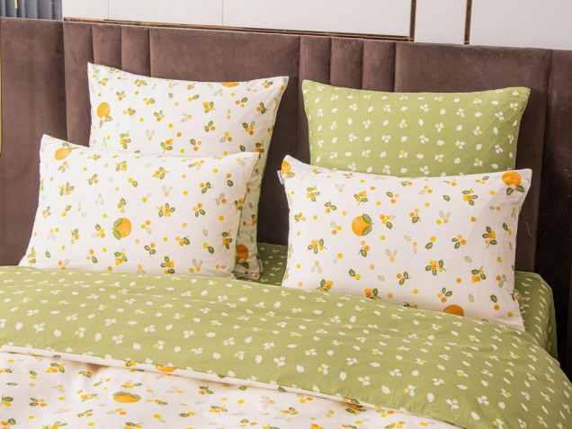 Постельное белье С 638 из сатина Viva-Home Textile