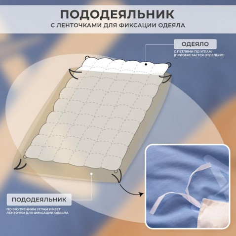 Постельное белье С 647 из сатина Viva-Home Textile