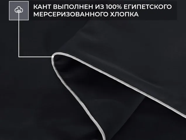 Постельное белье однотонное OCP019 сатин премиум Viva-Home Textile