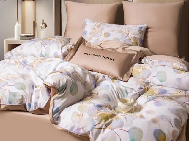 Комплект постельного белье CPA048 Сатин Премиум