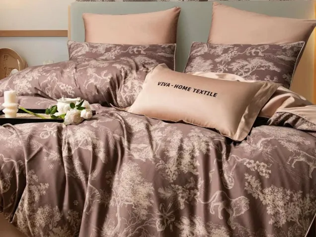 Комплект постельного белье CPA049 Сатин Премиум