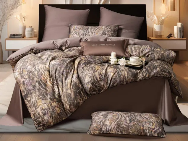 Комплект постельного белье CPA051 Сатин Премиум