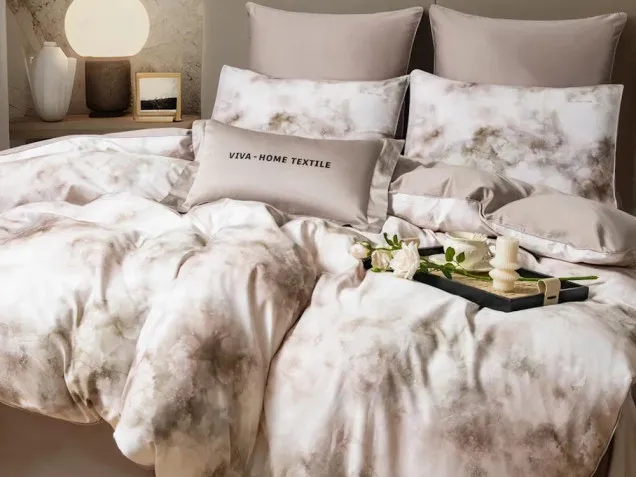 Комплект постельного белье CPA053 Сатин Премиум