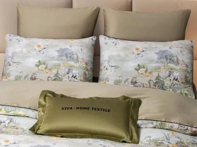 Комплект постельного белье CPA055 Сатин Премиум