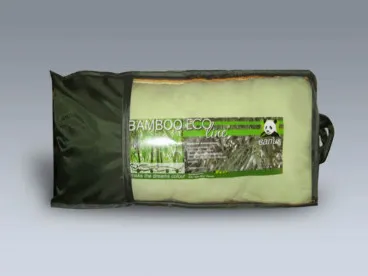 Подушка ортопедическая валик Bamboo Eco Line из бамбука