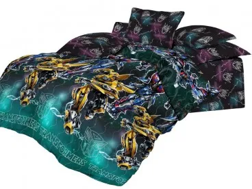 Детское покрывало стеганое "Transformers Оптимус" Непоседа