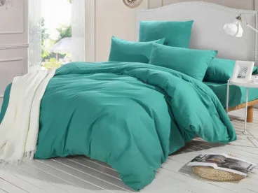 Комплект постельного белье CS 25 Viva-Home Textile сатин однотонный