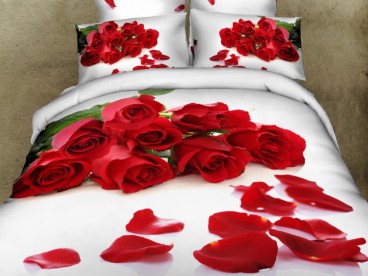 Постельное белье Розы любви Волшебные сны мако-сатин